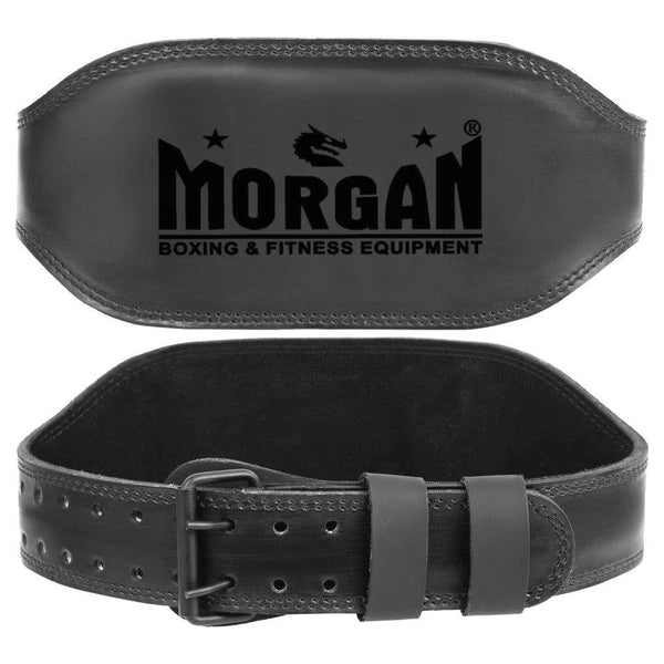 Morgan B2 Bomber 15cm wide leather weightlifting belt