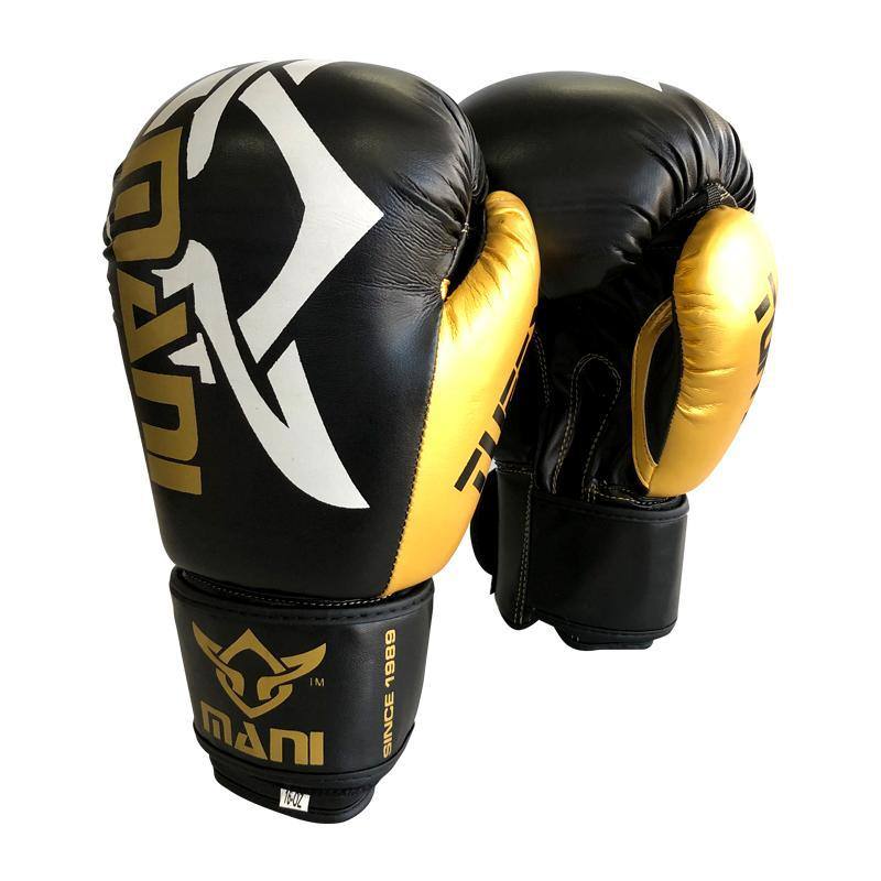 Mani Tuffx Boxing Gloves Gold 10oz