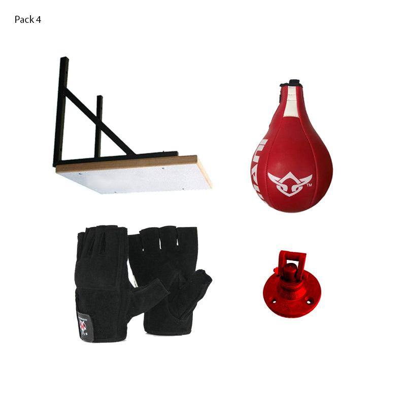 Mani Speedball Frame With Speed Ball and Gloves Bundle - speedball training set for Boxing | MMABOXING