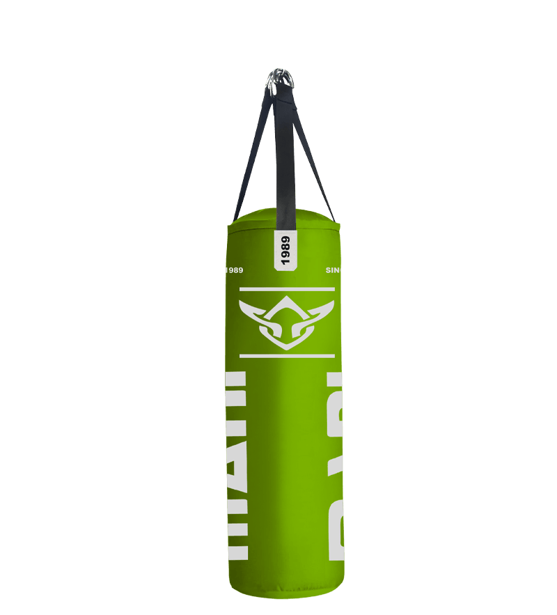Mani Commercial Grade 4ft Filled Punching & Kicking Bag - Green