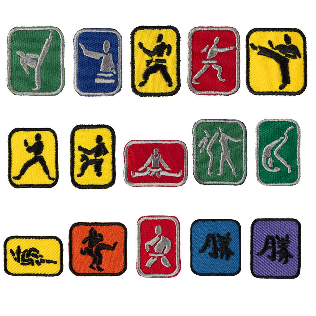 SMAI Badge - Martial Arts 10 Pack in Style 3 - martial arts accessories product photo