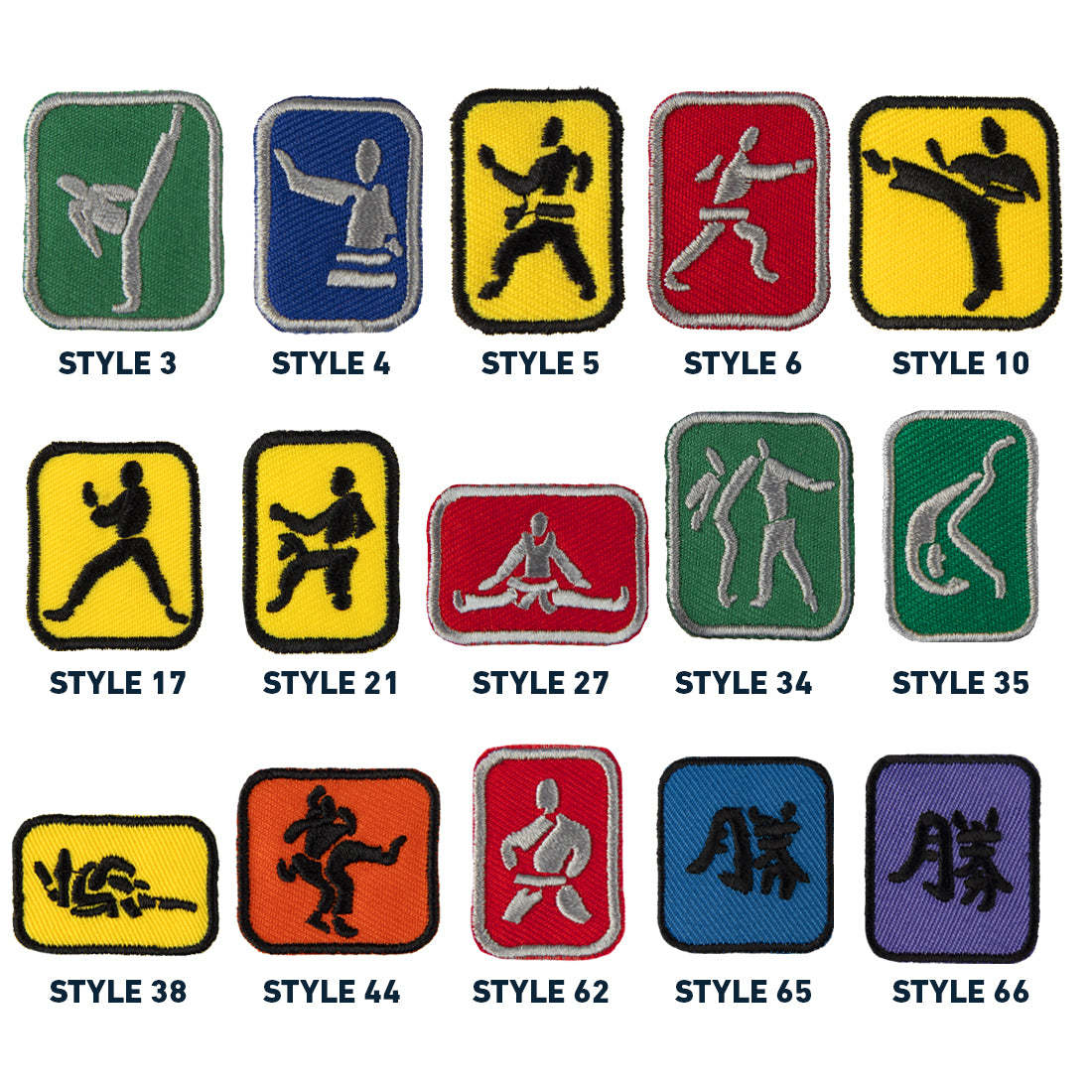 SMAI Badge - Martial Arts 10 Pack - detail view 2