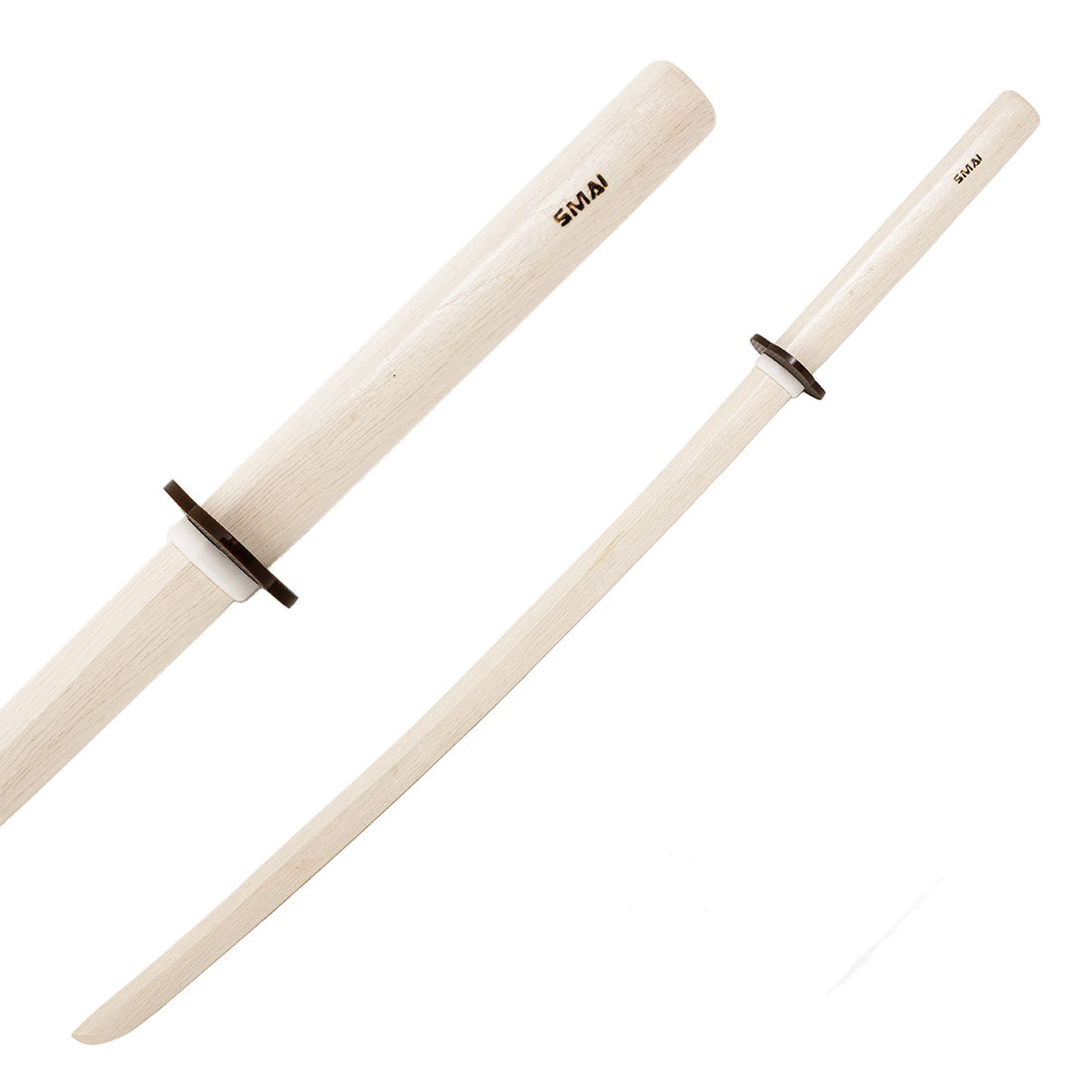 SMAI White Oak Stained Beechwood Bokken - martial arts weapons product photo
