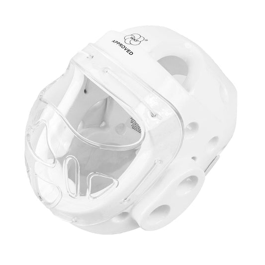 SMAI WKF Approved Karate Head Guard with Face Mask - martial arts sparring gear product photo