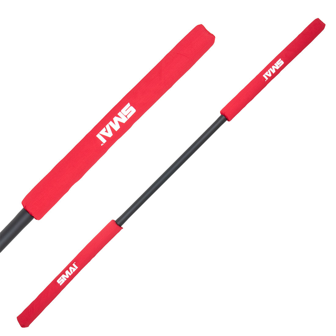 SMAI Foam Training Bo Staff 6ft - Safe Martial Arts Weapon in Red - product photo