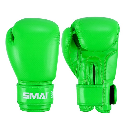 SMAI Essentials Kids Boxing Gloves in Green - view 4