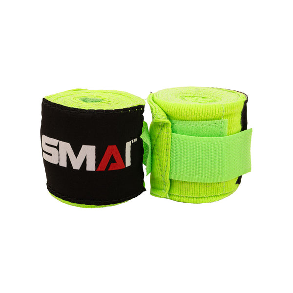 SMAI Youth Kids Boxing Hand Wraps - 240cm in Green - view 6
