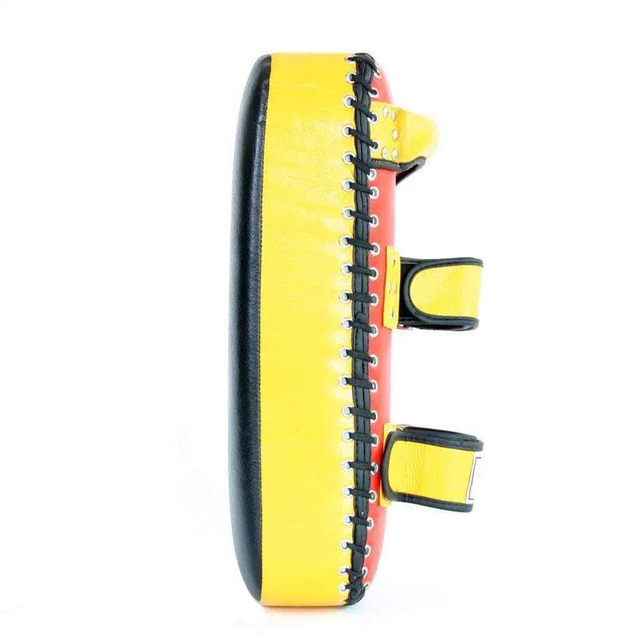 Mani Leather Thai Pad With Stud - Thai pad for Muay Thai and Kickboxing | MMABOXING