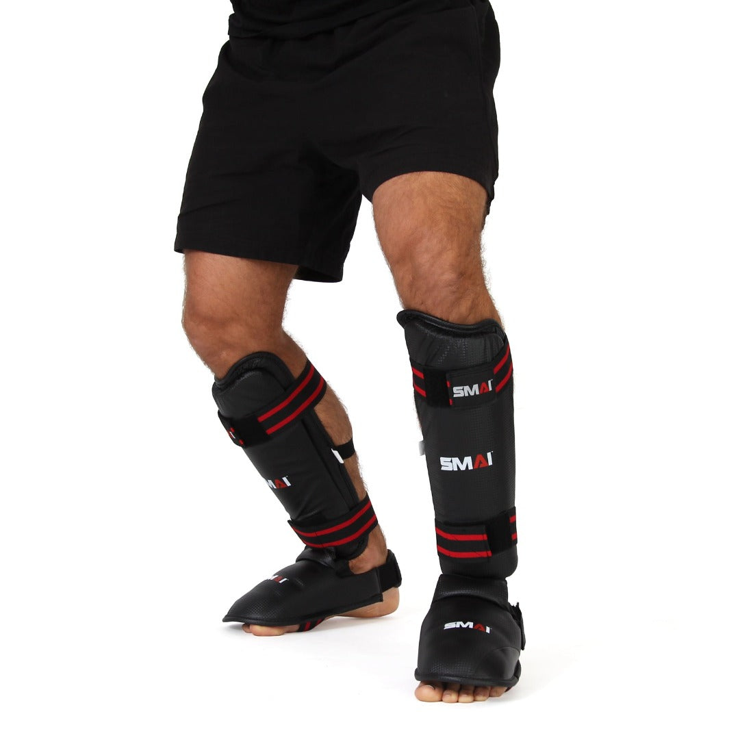 SMAI Tournament Martial Arts Shin Instep Guard - detail view 2
