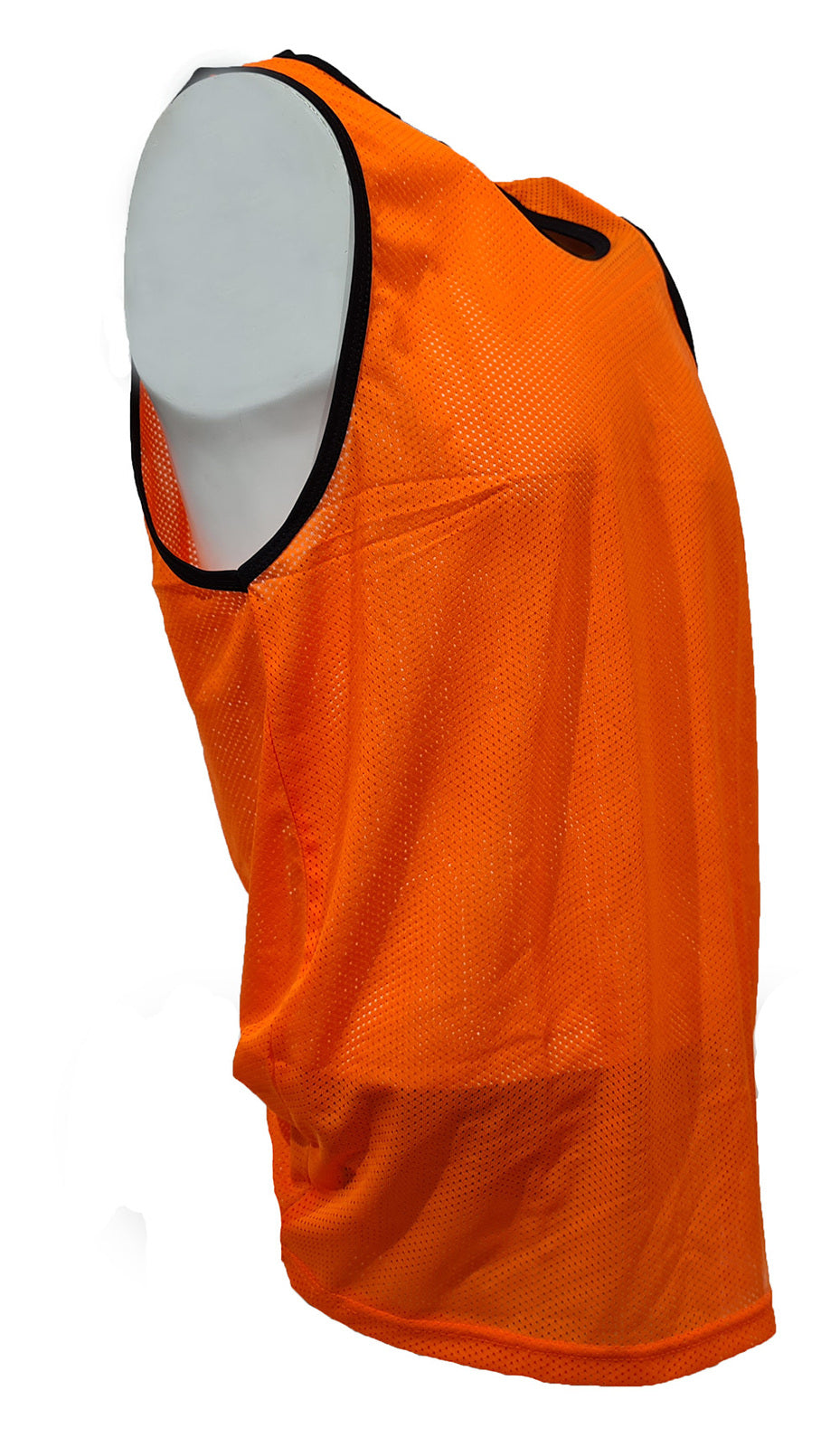 Morgan Sports Training Singlet in Fluro Orange and Fluro Yellow for junior and senior athletes