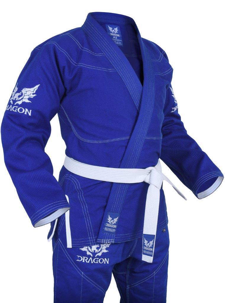 Morgan Dragon V2 450gsm BJJ Gi - Ibjjf Approved (blue)