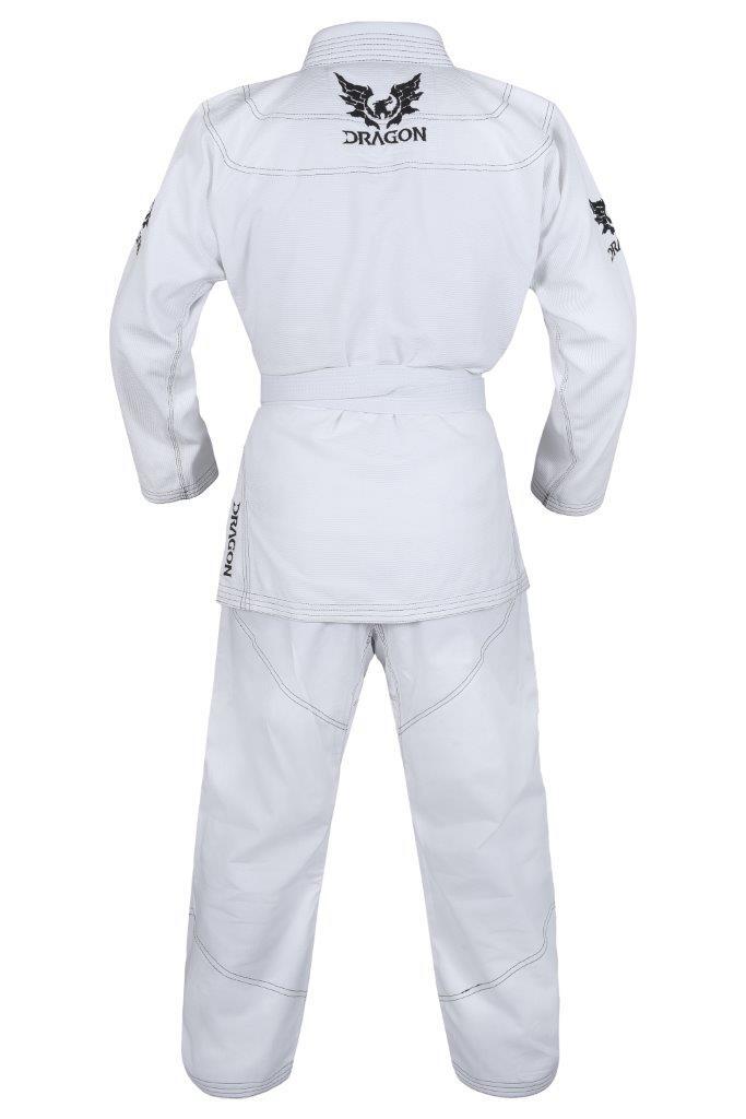 Morgan Dragon V2 450gsm BJJ Gi - Ibjjf Approved (white)