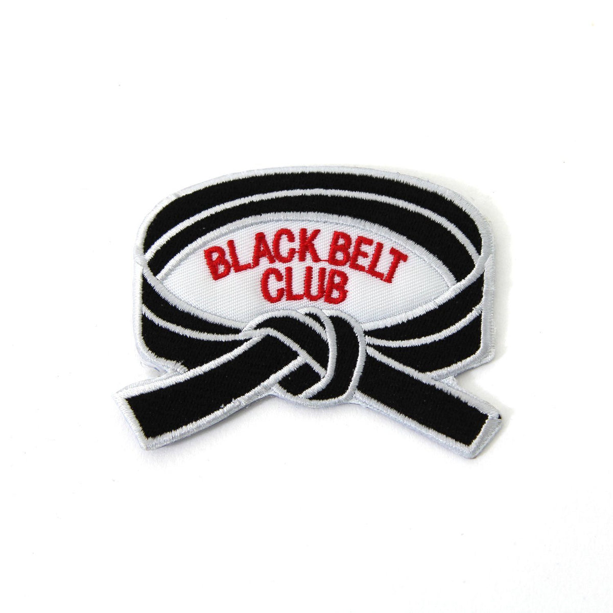 SMAI Badge - Black Belt Club Classic Patch - martial arts accessories product photo