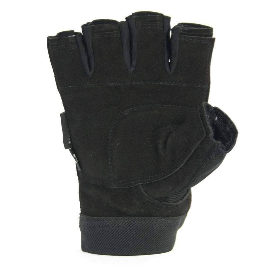 Mani Deluxe Leather Suede Trainer Gloves - weightlifting training gloves for gym | MMABOXING
