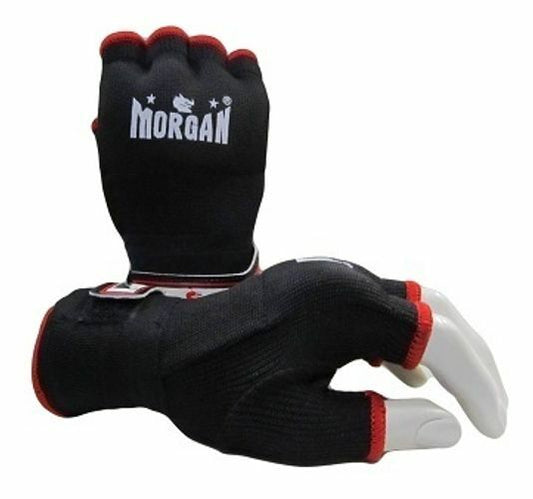 Morgan Elasticated Easy Hand Wraps in Black - view 2