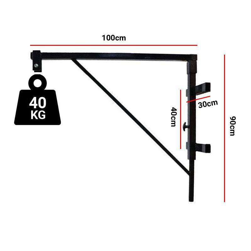 Mani Heavy Duty Swing Away Wall Bracket - detail view 4