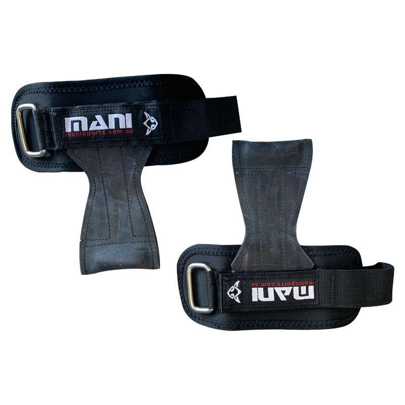 Mani Weightlifting Grips and Straps - lifting support for strength training | MMABOXING