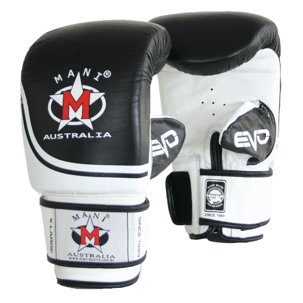 Mani Evo Professional Leather Bag Mitts - leather bag mitts for boxing | MMABOXING