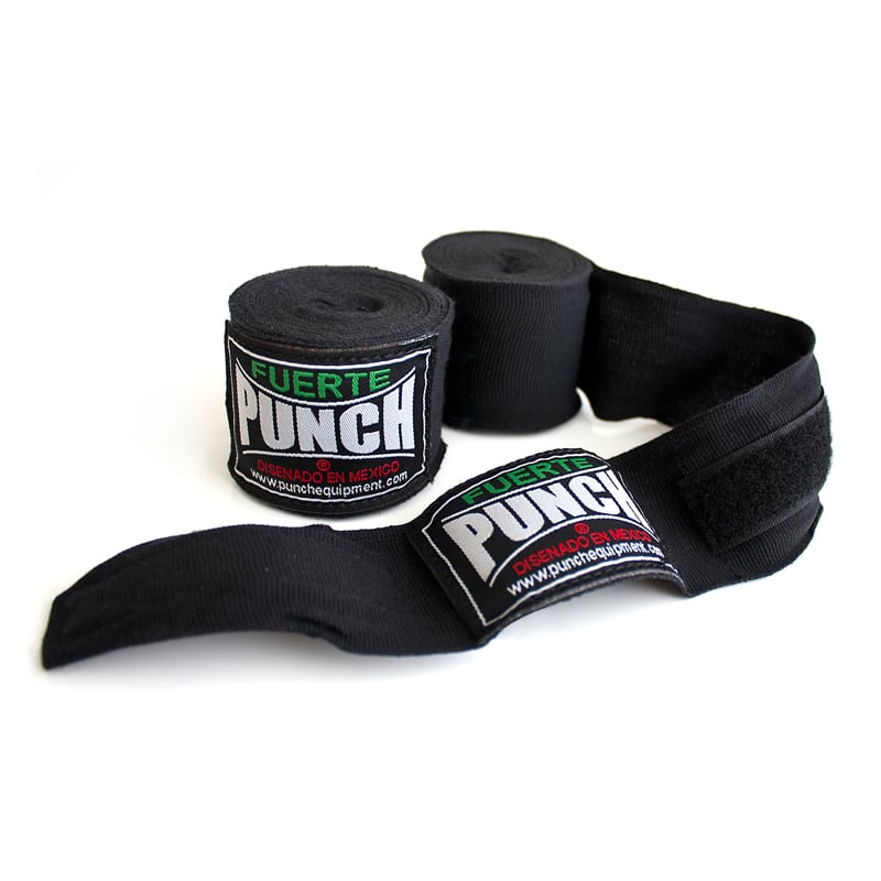 Punch Hand Wraps - Mexican - 5m - Black - product photo
