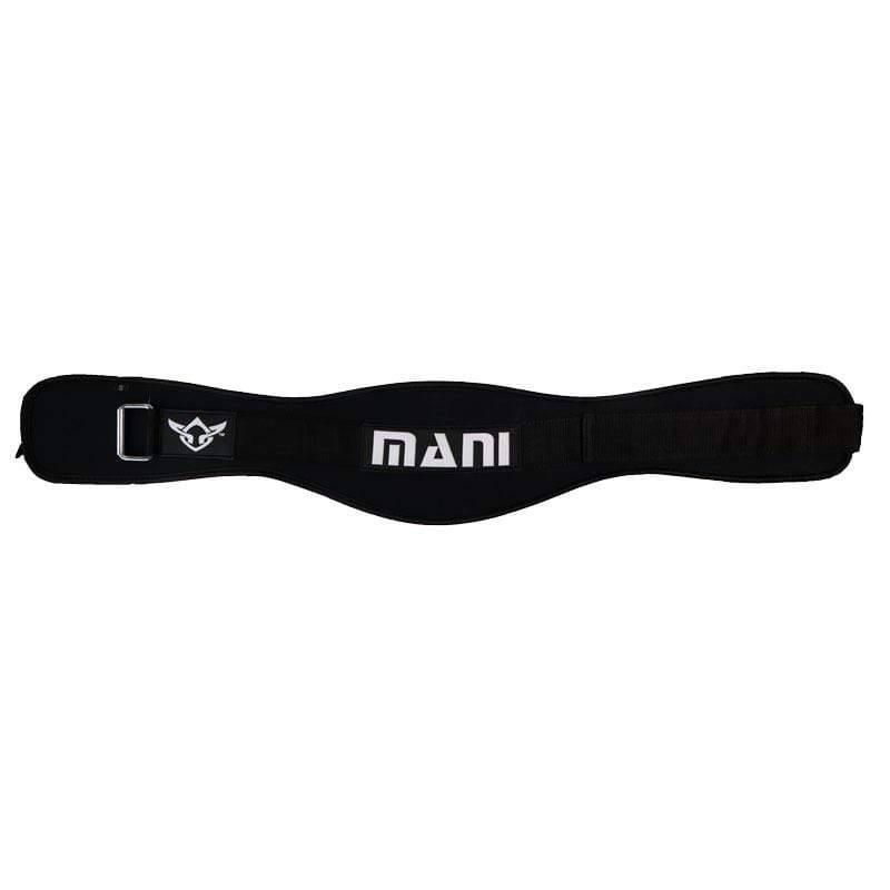 Mani Synthetic 6" Weight Training Belt - weightlifting support belt for strength training | MMABOXING