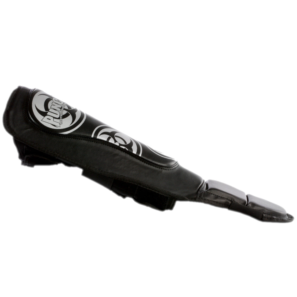 Punch Shin Pads - Club Fitness MMA - Black - detail view 3