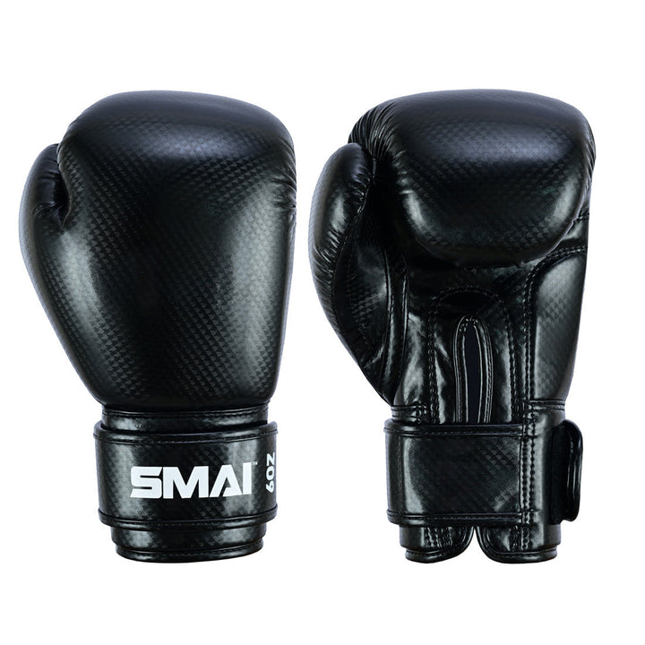 SMAI Essentials kids boxing gloves in black