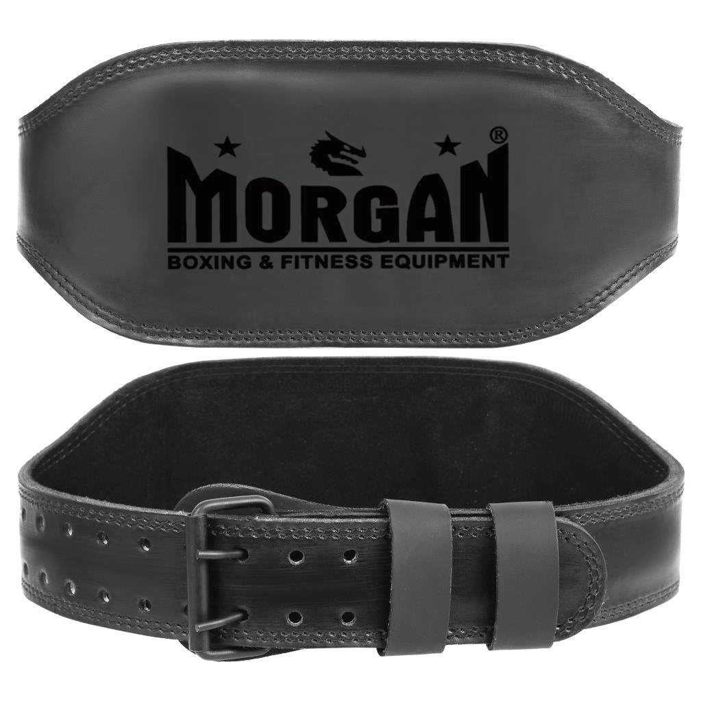 Morgan B2 Bomber 15cm wide leather weightlifting belt