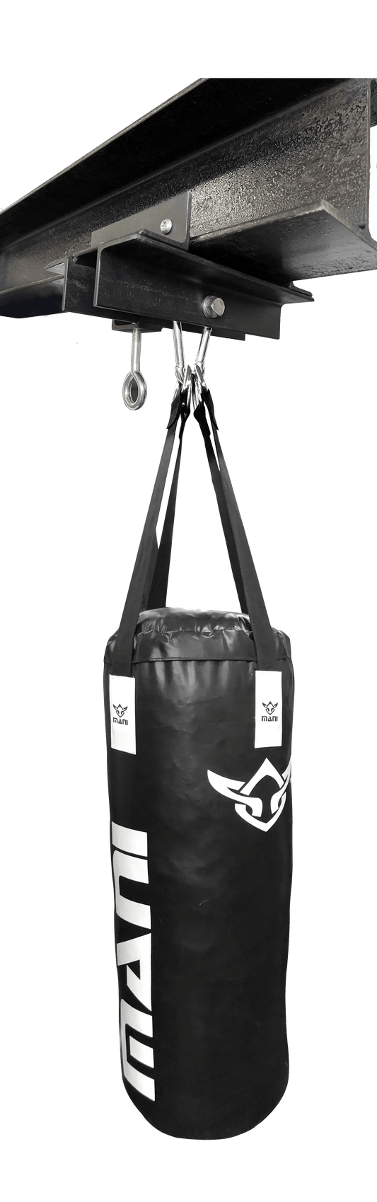 Mani H/I Frame Sliding Punching Bag Hanger - bag hanger for H and I frame gym setups | MMABOXING