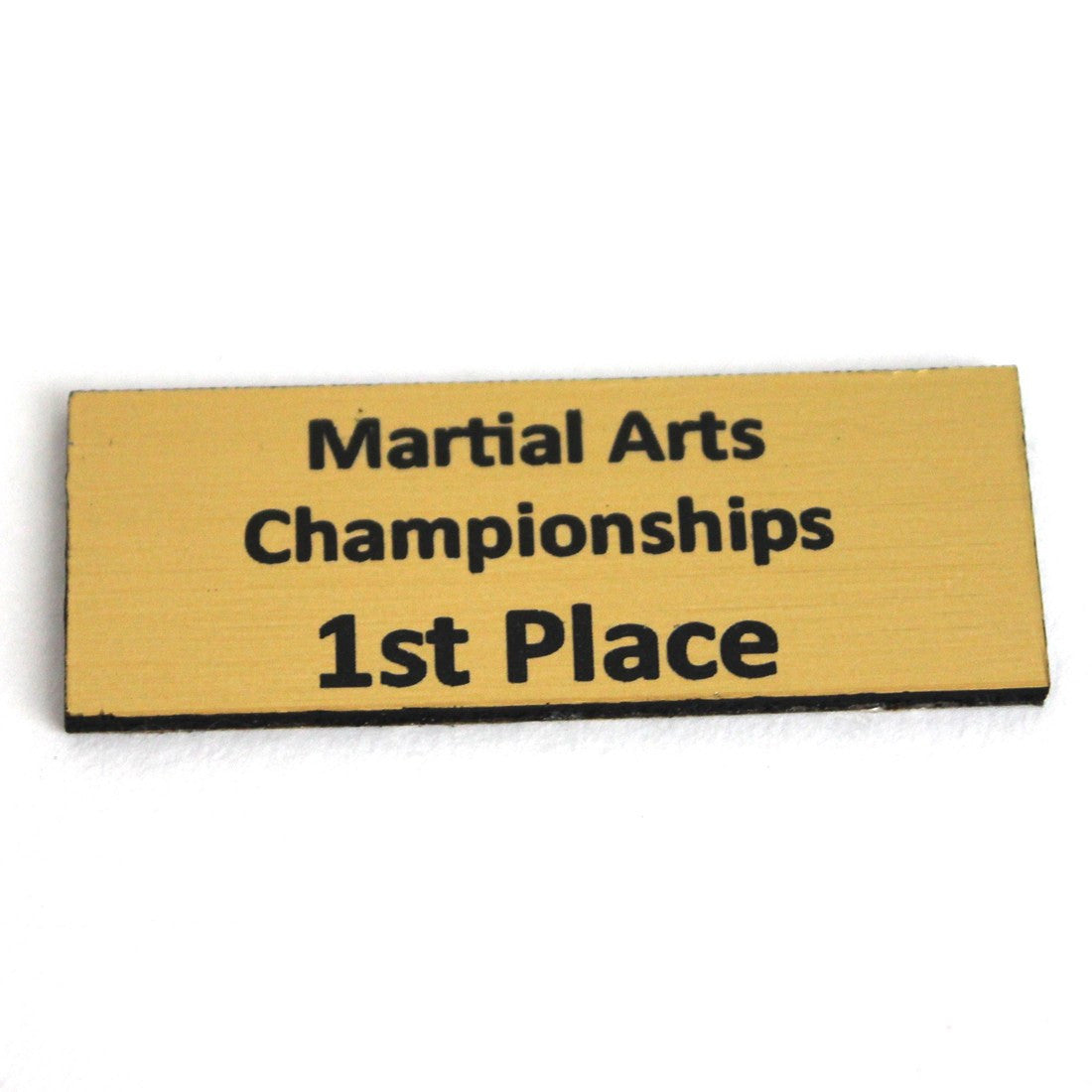 SMAI Trophy Name Plate - 1st Place - martial arts accessories product photo