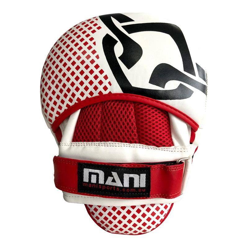 Mani Tuffx Curved Focus Pads Red/White