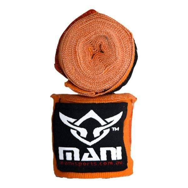 Mani Elasticated Hand Wraps - cotton blend hand wraps for boxing and kickboxing | MMABOXING