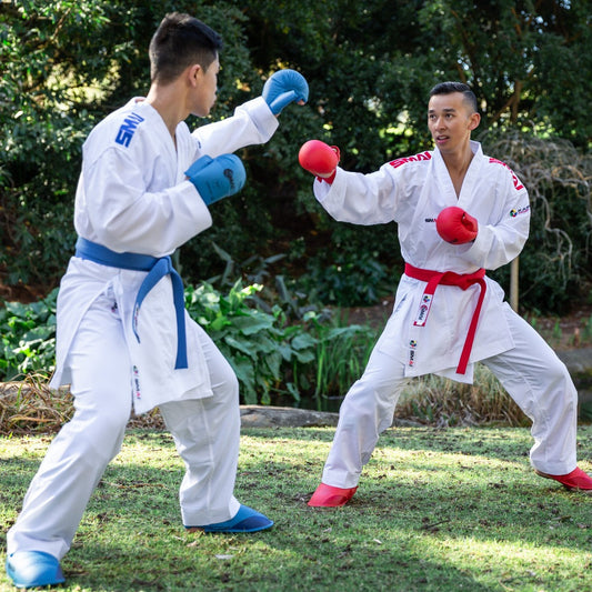SMAI WKF Approved Karate Belt - detail view 3