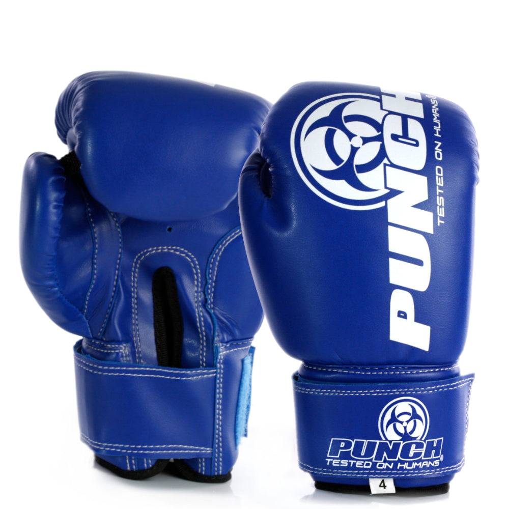 Punch Boxing Gloves - Urban - Mini Junior - 4oz in Blue - view 2