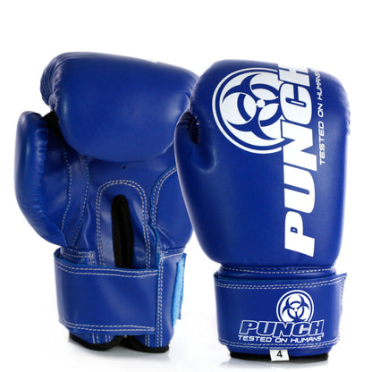 Punch Boxing Gloves - Urban - Mini Junior - 4oz in Blue - view 2