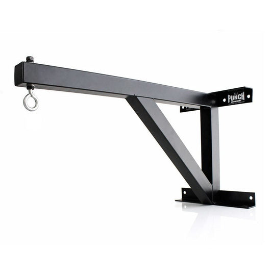 Punch Boxing Bag Wall Bracket - Commercial Grade - Black - brackets & stands product photo