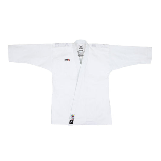 SMAI WKF 14oz Premium Kata Gi - Arashi Karate Uniform - detail view 4