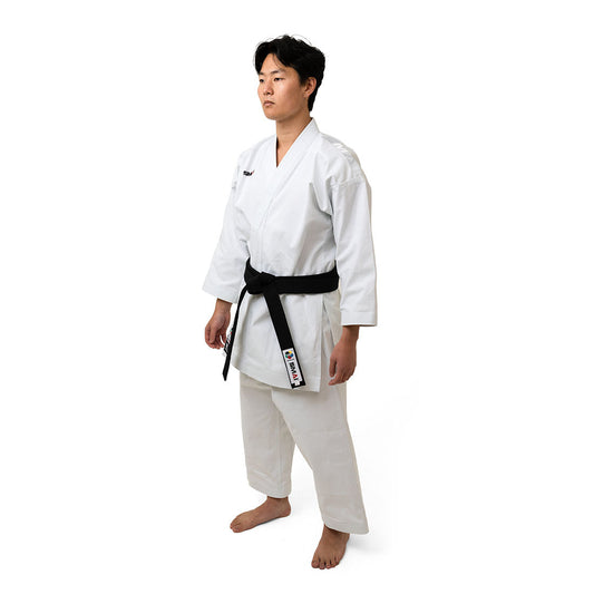 SMAI WKF 14oz Premium Kata Gi - Arashi Karate Uniform - detail view 2