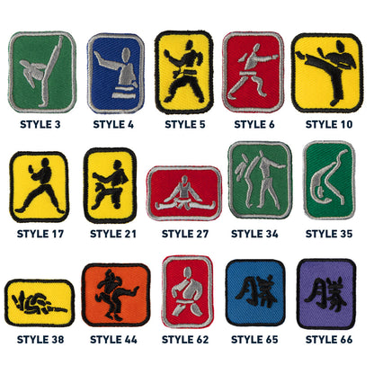 SMAI Badge - Martial Arts 10 Pack - detail view 2