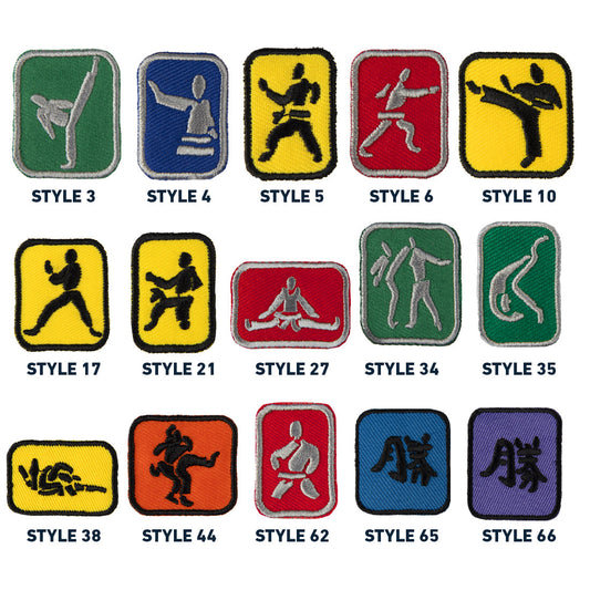 SMAI Badge - Martial Arts 10 Pack - detail view 2