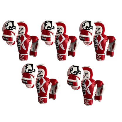 Mani Group Training Boxing Pack - boxing gloves and focus pads bundle for group training | MMABOXING