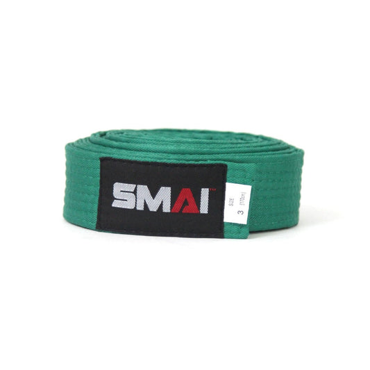 SMAI Martial Arts Belt - Single Colour in Green - view 2
