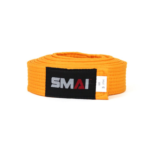 SMAI Martial Arts Belt - Single Colour in Canary Yellow - view 3