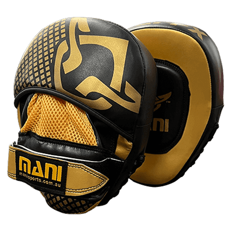 Mani Tuffx Curved Focus Pads Gold