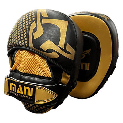 Mani Tuffx Curved Focus Pads Gold