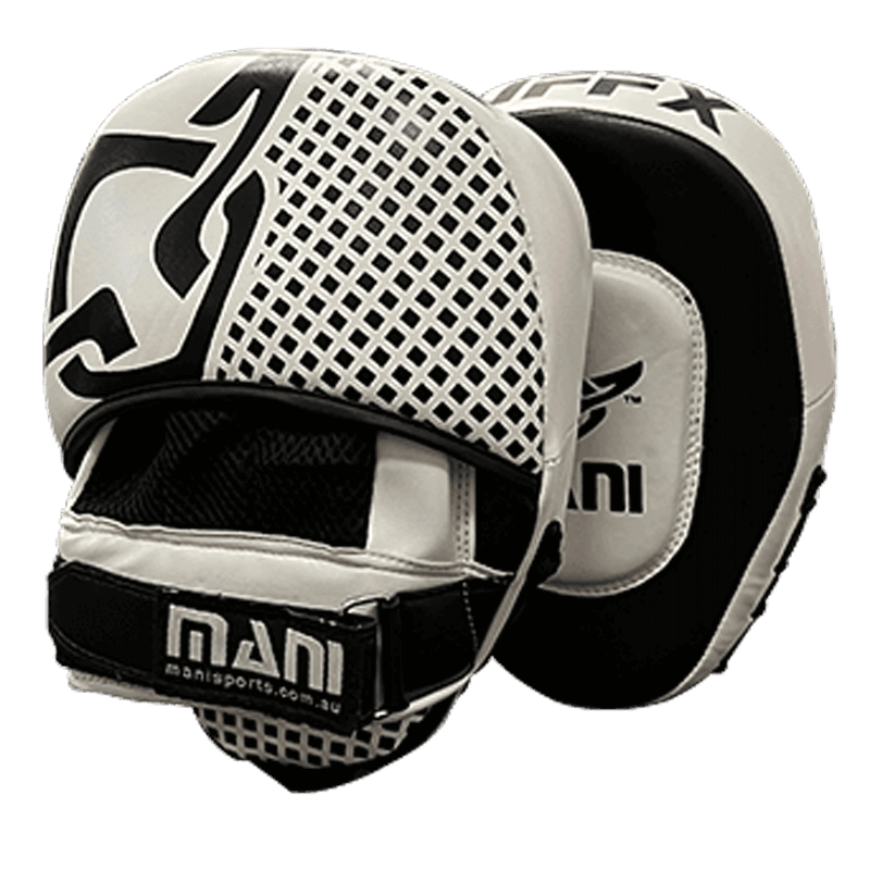 Mani Tuffx Series Curved Focus Pads - focus mitts for boxing and martial arts | MMABOXING