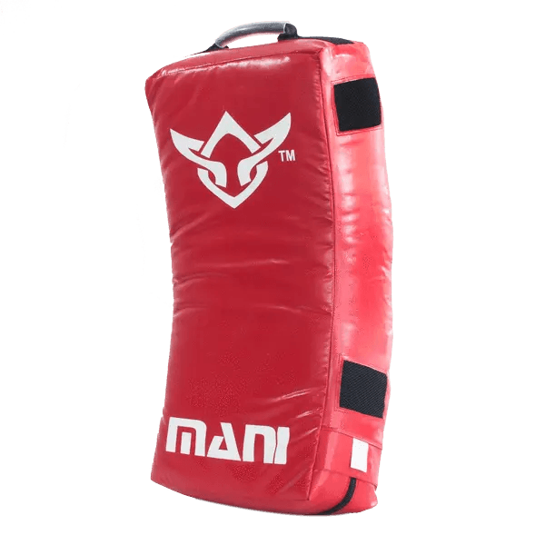 Mani Foam Padding Curved Kick Shield - curved kick shield for MMA and kickboxing training | MMABOXING