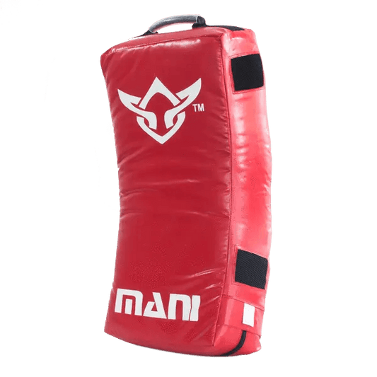 Mani Foam Padding Curved Kick Shield - curved kick shield for MMA and kickboxing training | MMABOXING