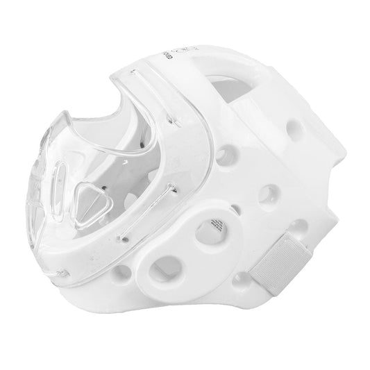 SMAI WKF Approved Karate Head Guard with Face Mask - detail view 3