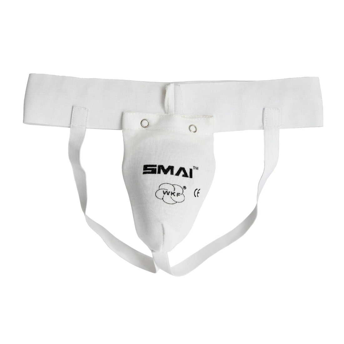 SMAI WKF Approved Male Karate Groin Guard - martial arts sparring gear product photo