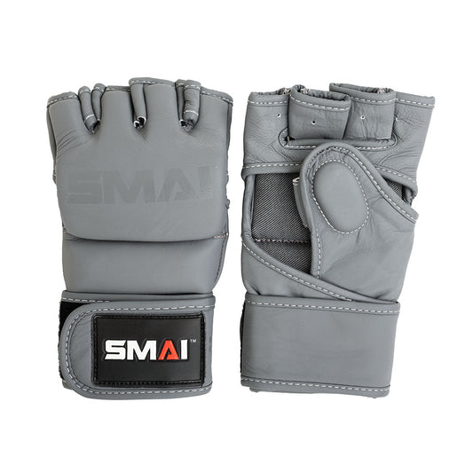 SMAI Elite85 MMA Gloves - Charcoal - boxing protective equipment product photo